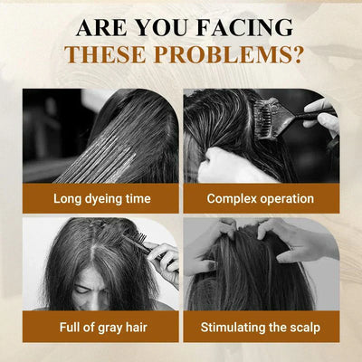 NovaHair Instant Dye Shampoo For Quick Hair Color Change