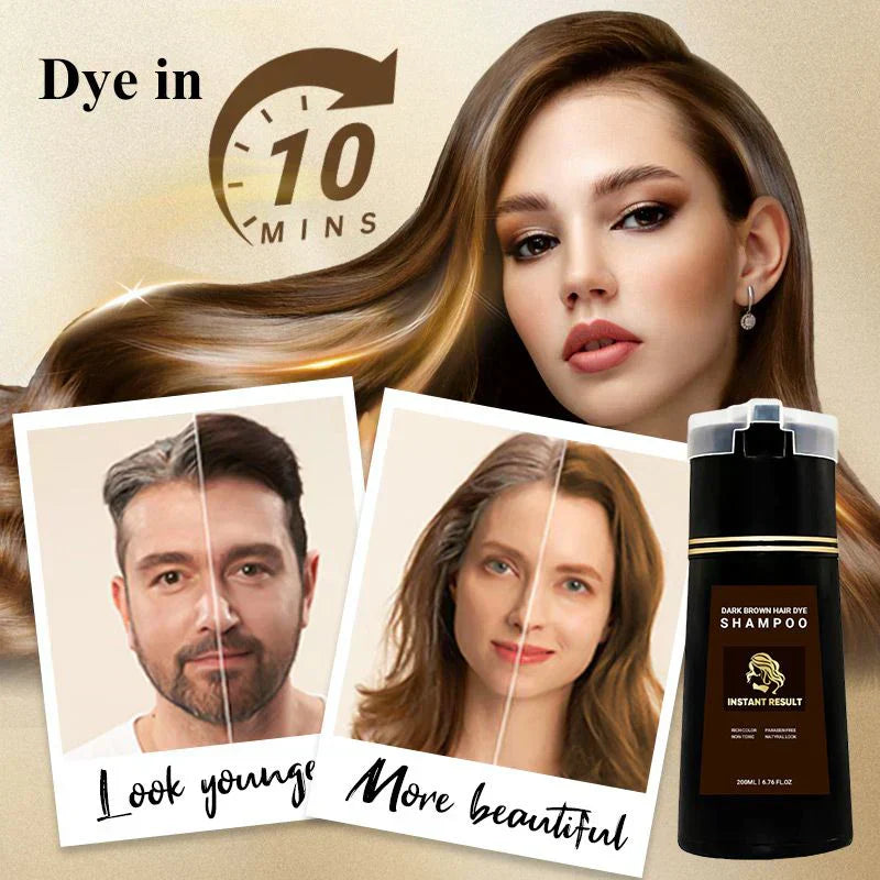 NovaHair Instant Dye Shampoo For Quick Hair Color Change
