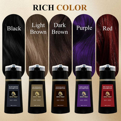 NovaHair Instant Dye Shampoo For Quick Hair Color Change