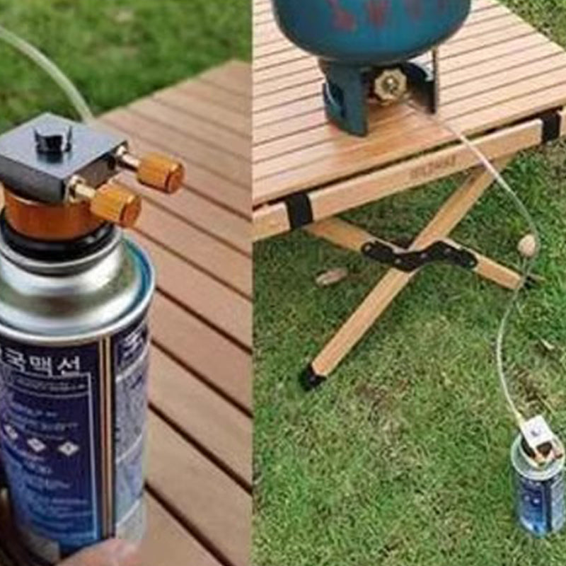 Propane Refill Adapter Kit For Camping Stove Gas Cylinder Conversion