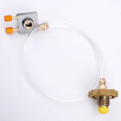 Propane Refill Adapter Kit For Camping Stove Gas Cylinder Conversion
