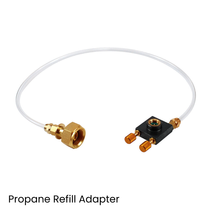 Propane Refill Adapter Kit For Camping Stove Gas Cylinder Conversion