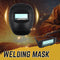 Lightweight Durable Welding Mask With Integrated Safety Glasses