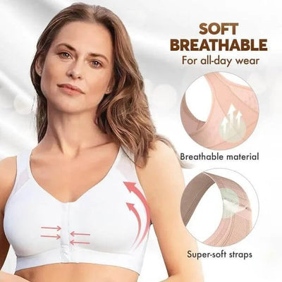 Adjustable Chest Brace Support Bra For Comfort And Posture Correction