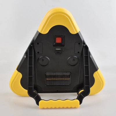 2-IN-1 Solar Emergency Triangle Warning Light For Roadside Safety
