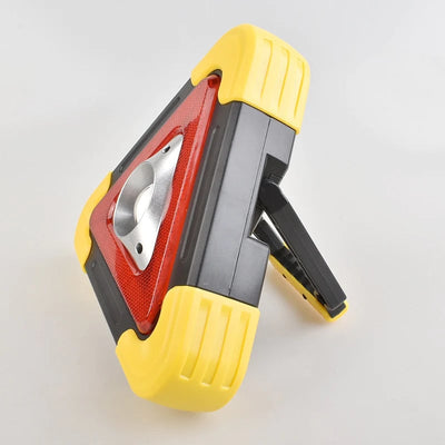 2-IN-1 Solar Emergency Triangle Warning Light For Roadside Safety