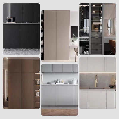 Cabinet Door Press To Open Lock With Spring Lock And Hinge