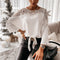 Women's Lace Blouse Elegant Vintage Style Autumn 3/4 Sleeves