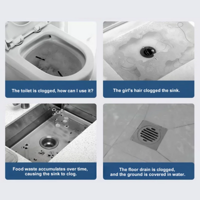 High-pressure Toilet Unclogger For Fast And Easy Drain Clearing