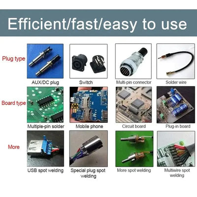 Soldering Iron Kit With Adjustable Temperature And Durable Tips