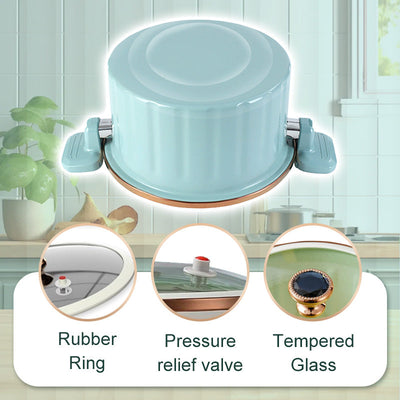 Multifunctional Non-Stick Micro Pressure Cooker For Easy Cooking