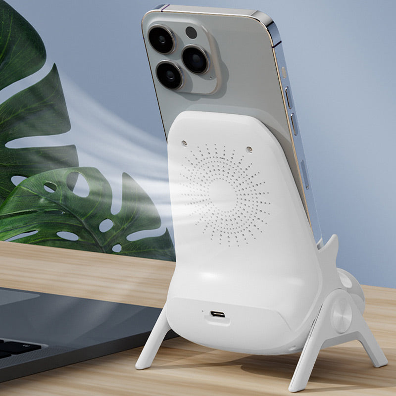 Multifunctional Wireless Fast Charger Phone Stand With Adjustable Holder