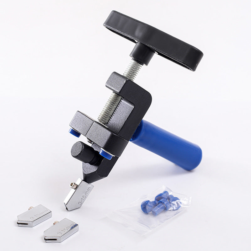 Ceramic And Glass Tile Cutter With Dual Function For Precision Cutting