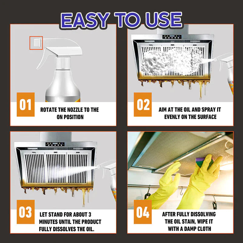 Multifunctional Kitchen Foam Cleaner For Easy Deep Cleaning
