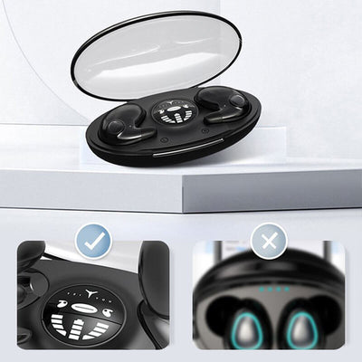 Invisible Wireless Sleep Earbuds Waterproof Ipx5 Noise Cancelling