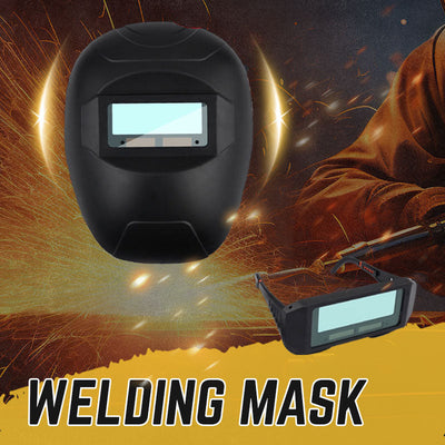 Lightweight Durable Welding Mask With Safety Glasses Combo