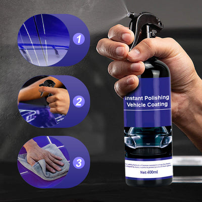 Instant Polishing Vehicle Coating For Long Lasting Shine