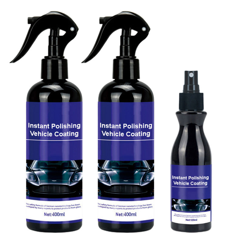 Instant Vehicle Coating For Quick Polishing And Long-Lasting Shine