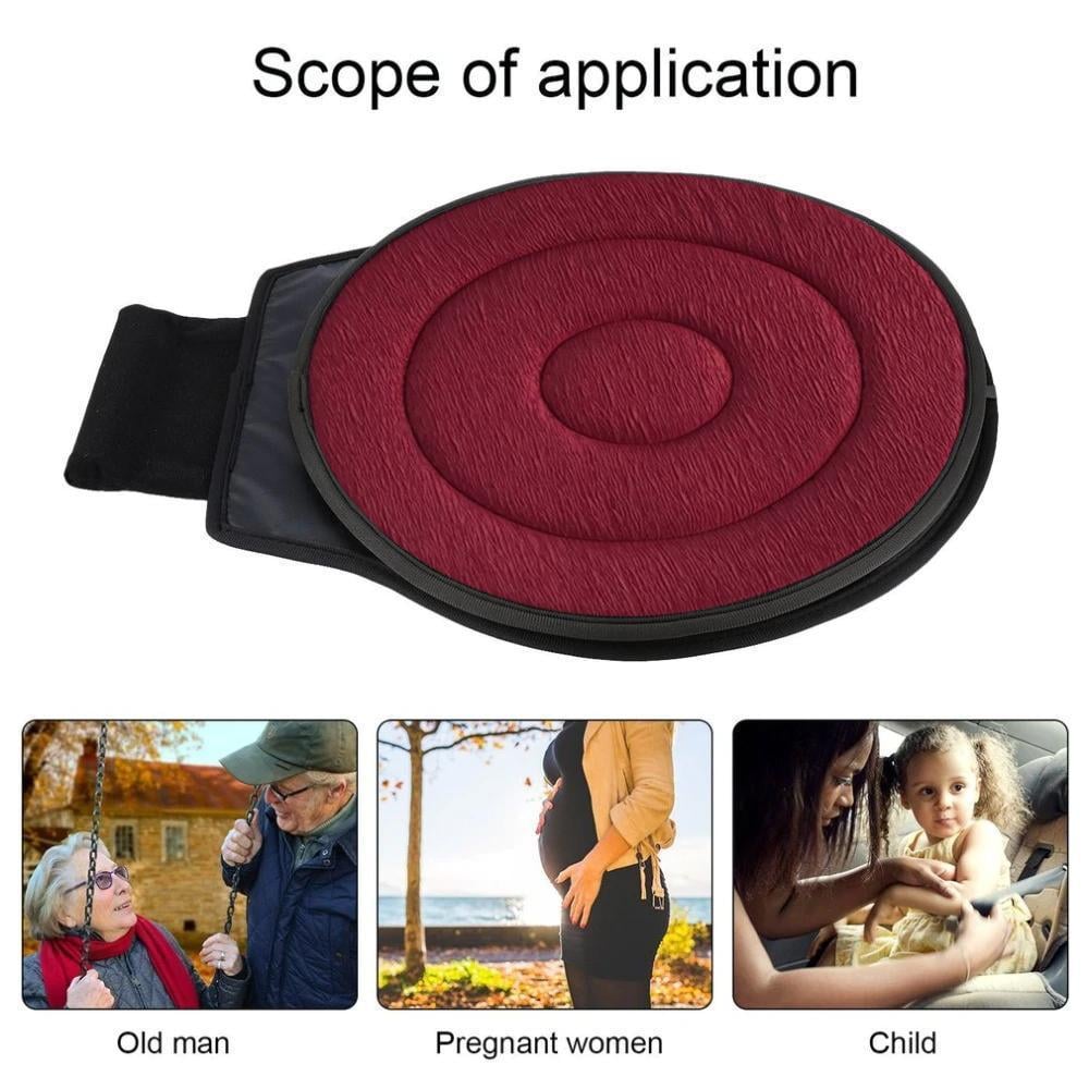 360 Rotating Seat Cushion Comfortable Swivel Chair Pad For Cars