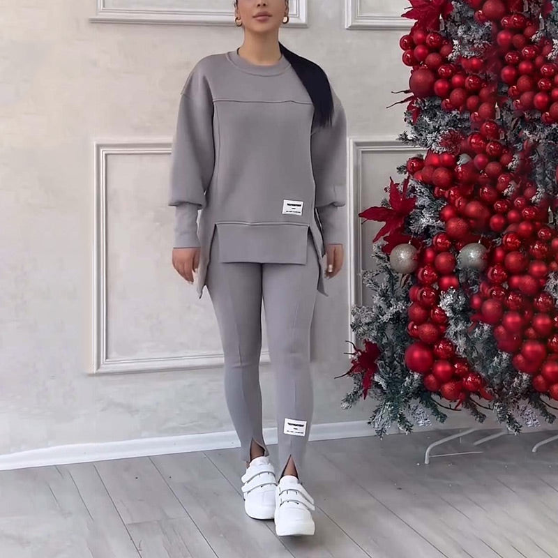 Women's Casual Sweatshirt Leggings Set Comfortable Stylish Outfit