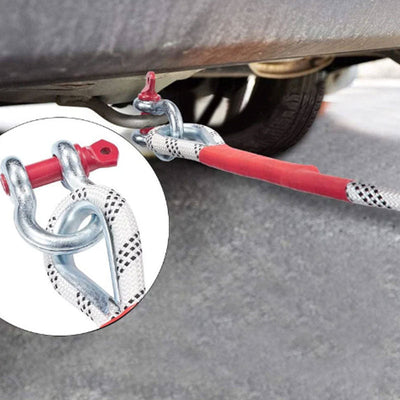Emergency Trailer Rope Heavy Duty Strong Tow Rope For Vehicles