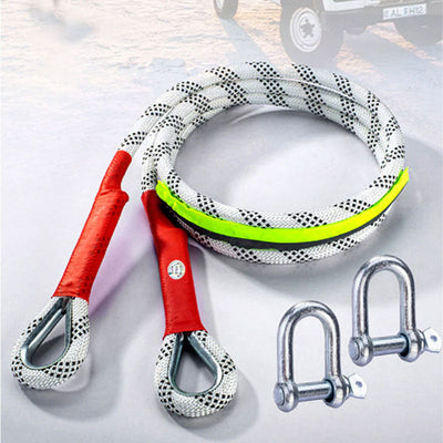 Emergency Trailer Rope Heavy Duty Strong Tow Rope For Vehicles