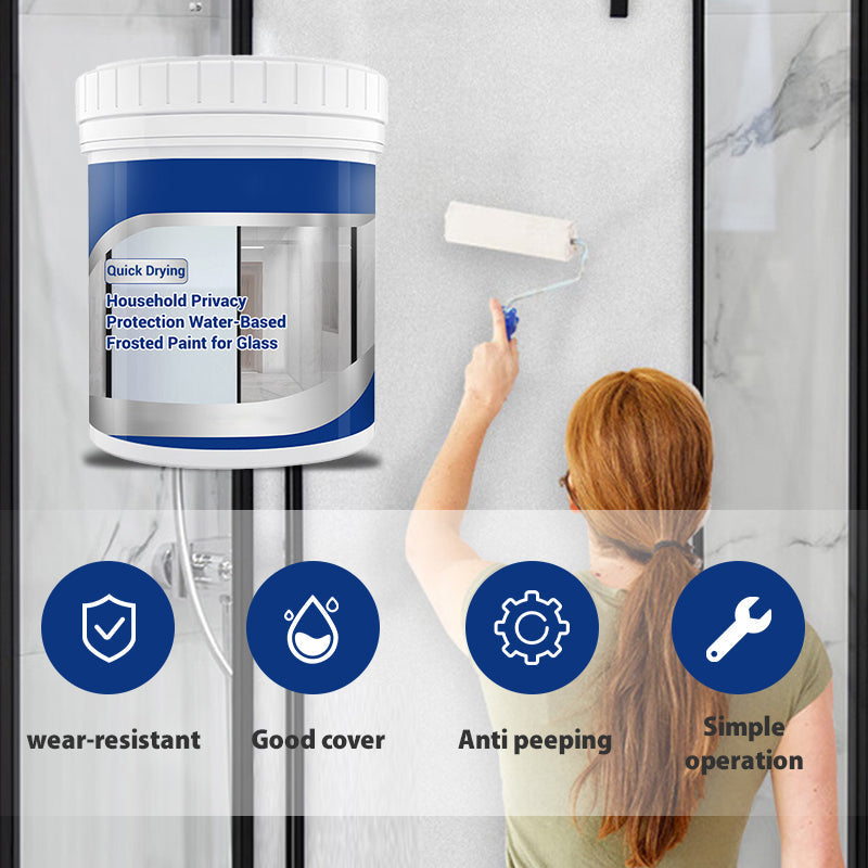 Household Frosted Glass Paint Water-Based Privacy Protection