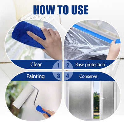 Household Frosted Glass Paint Water-Based Privacy Protection