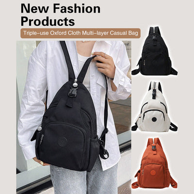 Women's Casual Shoulder Bag Multi-Pockets Stylish Everyday Tote Bag