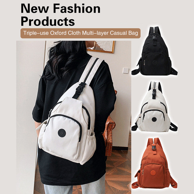 Women's Casual Shoulder Bag Multi-Pockets Stylish Everyday Tote Bag