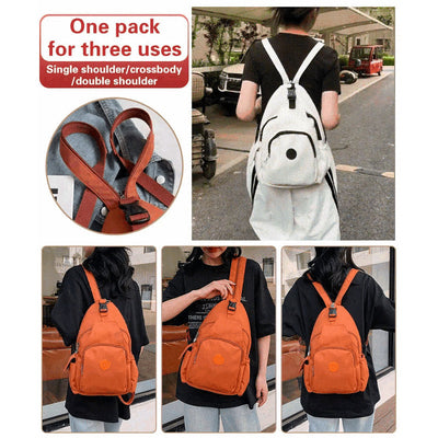 Women's Casual Shoulder Bag Multi-Pockets Stylish Everyday Tote Bag