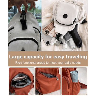 Women's Casual Shoulder Bag Multi-Pockets Stylish Everyday Tote Bag