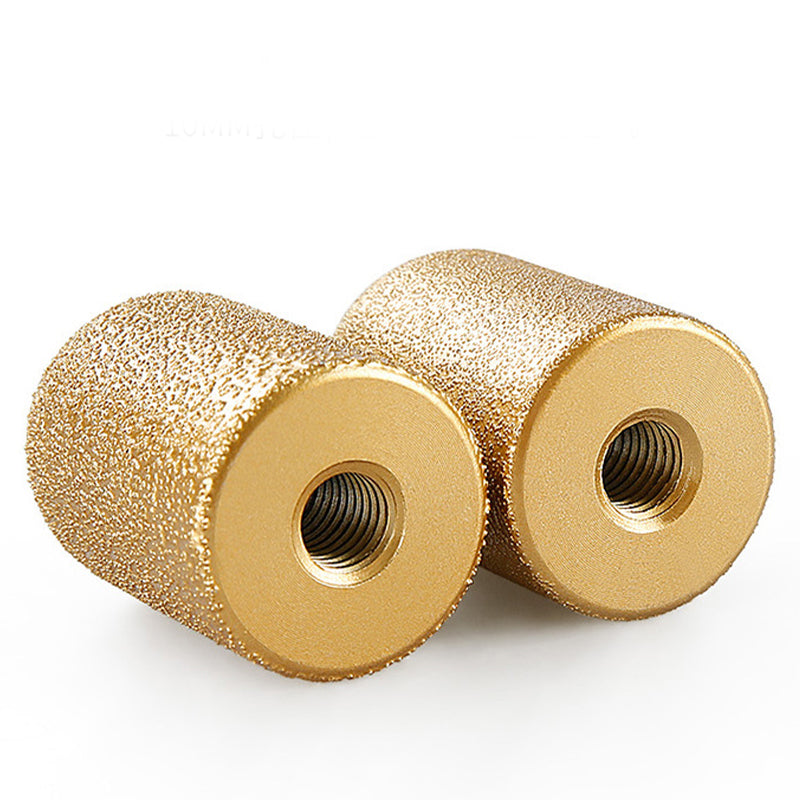 Vacuum Brazed Grinding Head Round Abrasive Tool For Precision