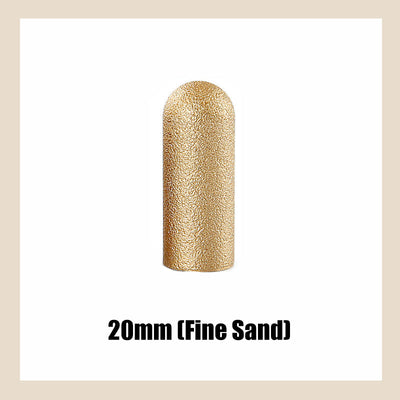 Vacuum Brazed Grinding Head Round Abrasive Tool For Precision