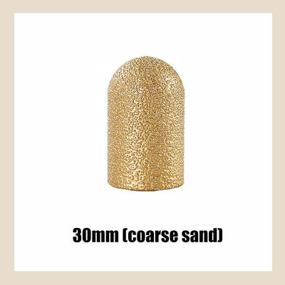 Vacuum Brazed Grinding Head Round Abrasive Tool For Precision