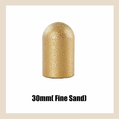 Vacuum Brazed Grinding Head Round Abrasive Tool For Precision