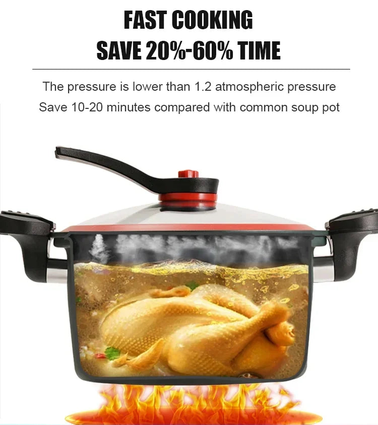 Micro Pressure Crock Pot Electric Multi Function Slow Cooker
