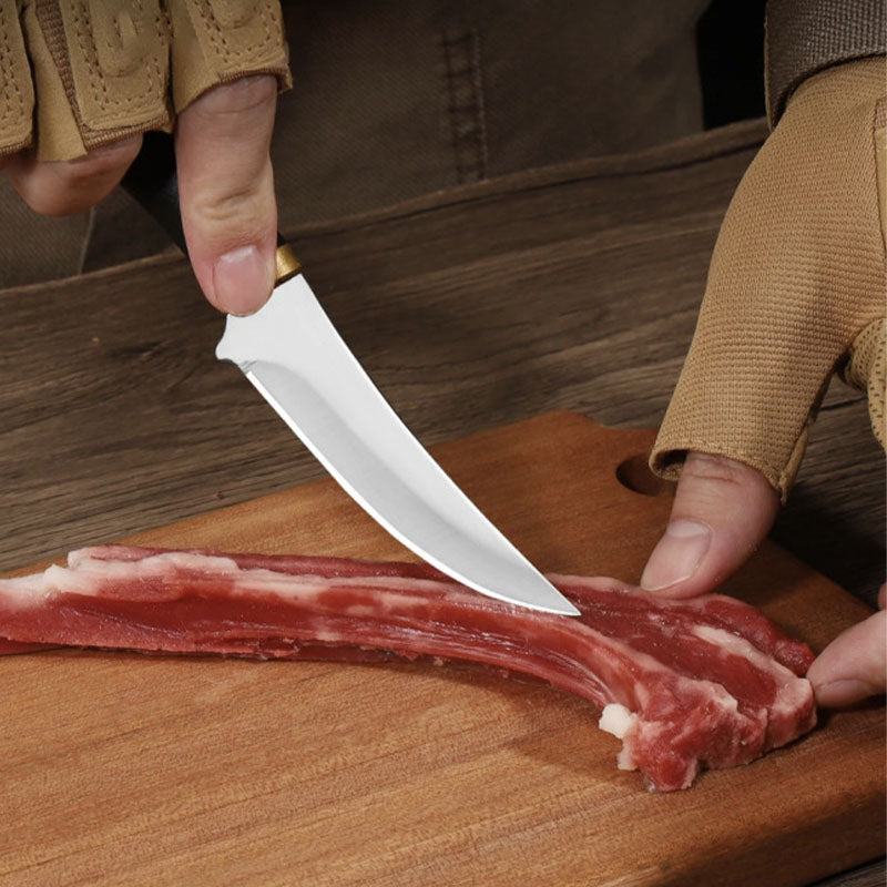 Portable Fruit Knife With Sheath For Outdoor And Multipurpose Use