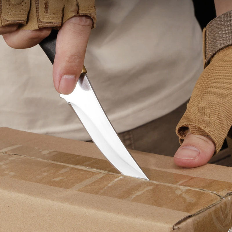 Portable Fruit Knife With Sheath For Outdoor And Multipurpose Use