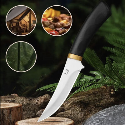 Portable Fruit Knife With Sheath For Outdoor And Multipurpose Use