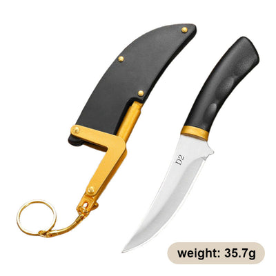 Portable Fruit Knife With Sheath For Outdoor And Multipurpose Use