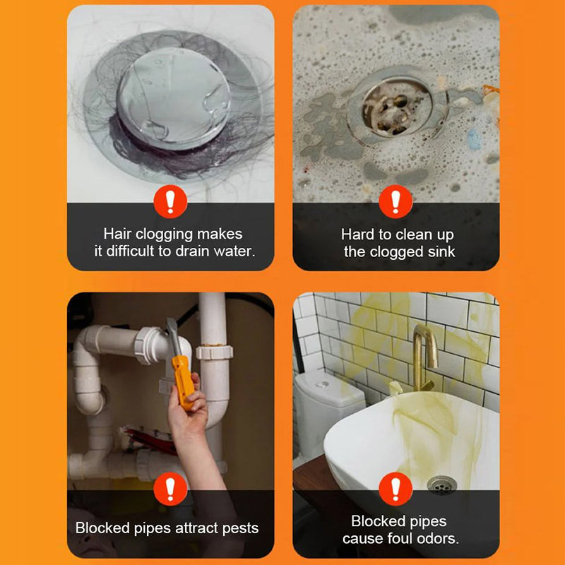 Powerful Multi Use Drain Cleaner Powder For Clogged Drains