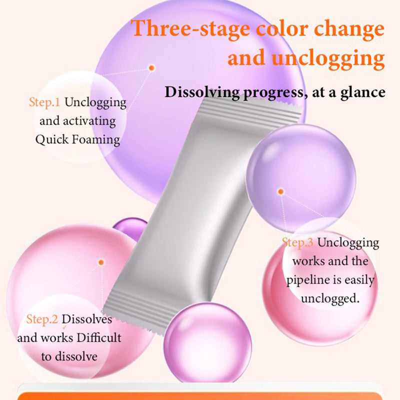 Powerful Multi Use Drain Cleaner Powder For Clogged Drains