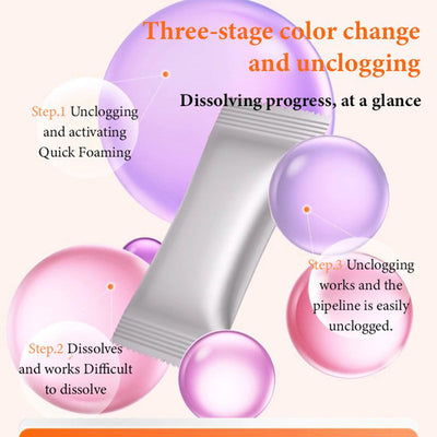 Powerful Multi Use Drain Cleaner Powder For Clogged Drains