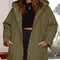 Women's Lightweight Hooded Quilted Jacket Trendy Winter Outerwear