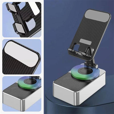 Bluetooth Audio Power Bank Holder Portable Wireless Speaker Charger