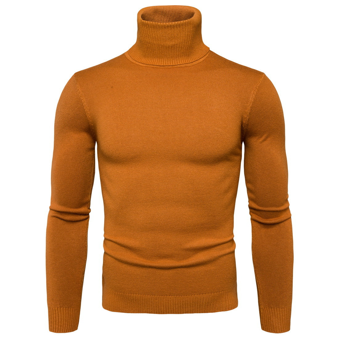 Men's Warm Turtleneck Sweater Soft Comfortable Winter Knitwear
