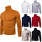 Men's Warm Turtleneck Sweater Soft Comfortable Winter Knitwear