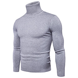 Men's Warm Turtleneck Sweater Soft Comfortable Winter Knitwear