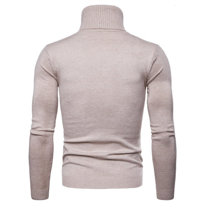 Men's Warm Turtleneck Sweater Soft Comfortable Winter Knitwear